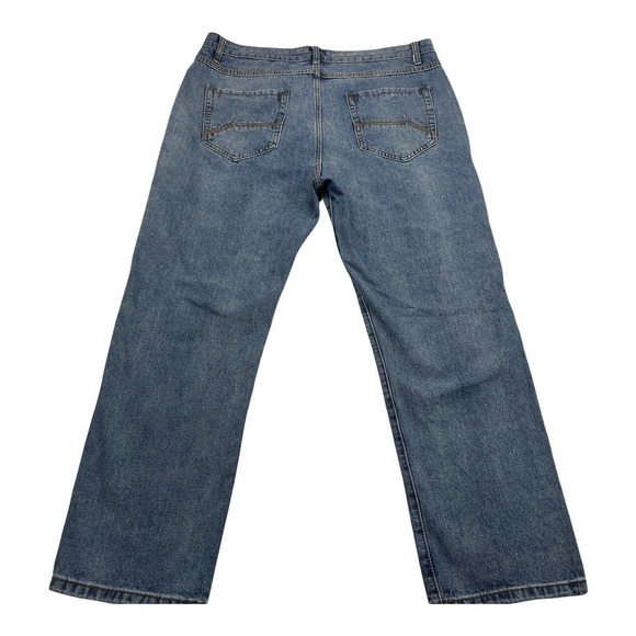 Paulo Solari Mens Blue Pants 38x30 Modern Fit 38 x 30 Jean Slacks - Picture 5 of 9